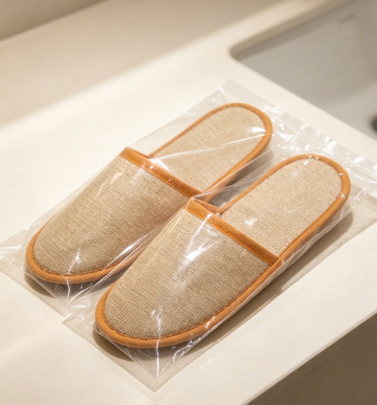 Pantofole Monouso in Lino per Hotel e B&B