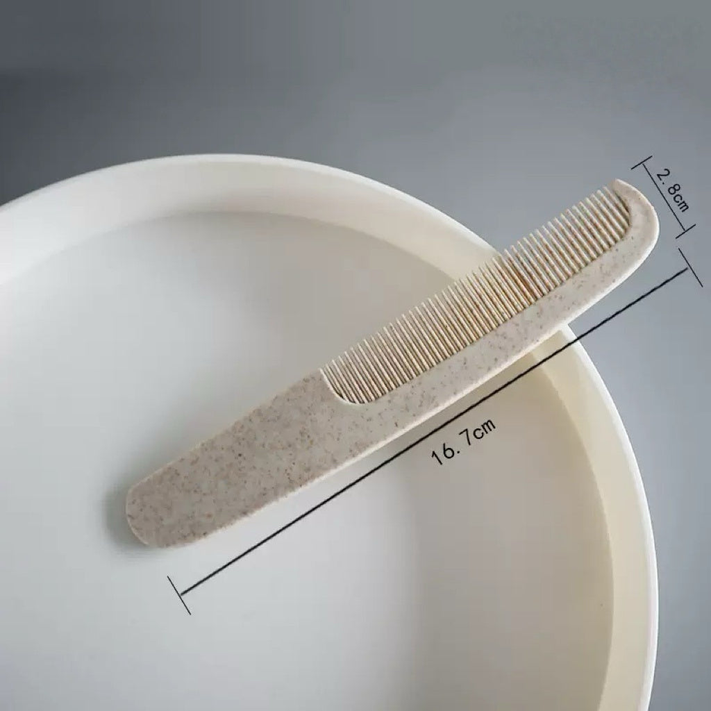 Pettine Ecologico in Fibra di Paglia di Grano