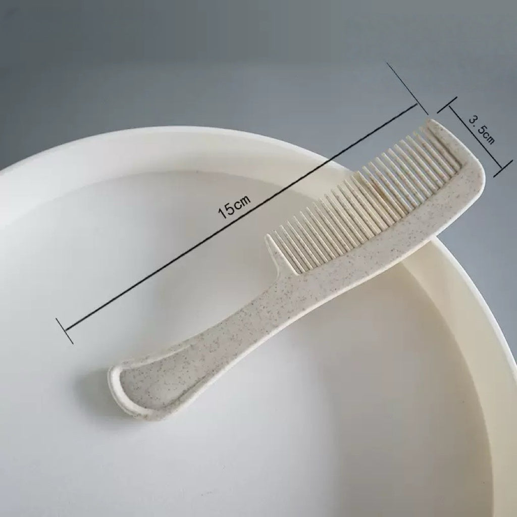 Pettine Ecologico in Fibra di Paglia di Grano