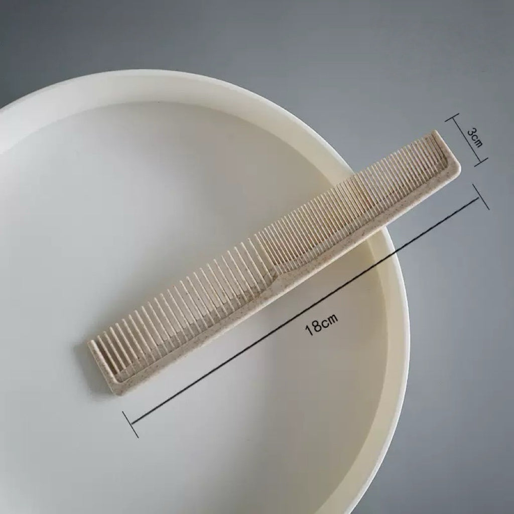 Pettine Ecologico in Fibra di Paglia di Grano