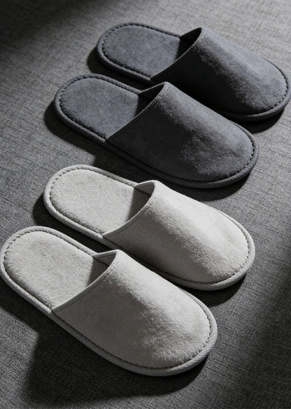 Pantofole in velluto di cotone  per Hotel e B&B