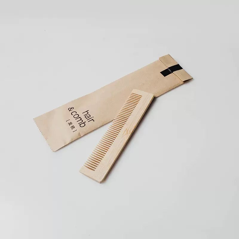 Set Cortesia completo in Bambù  ideale per  Hotel e B&B